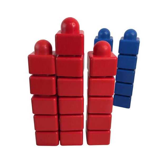 Vtg  Duplo Primo Building Blocks Lot Cars Lady Bug Rattle 80+ Pcs - Picture 10 of 14